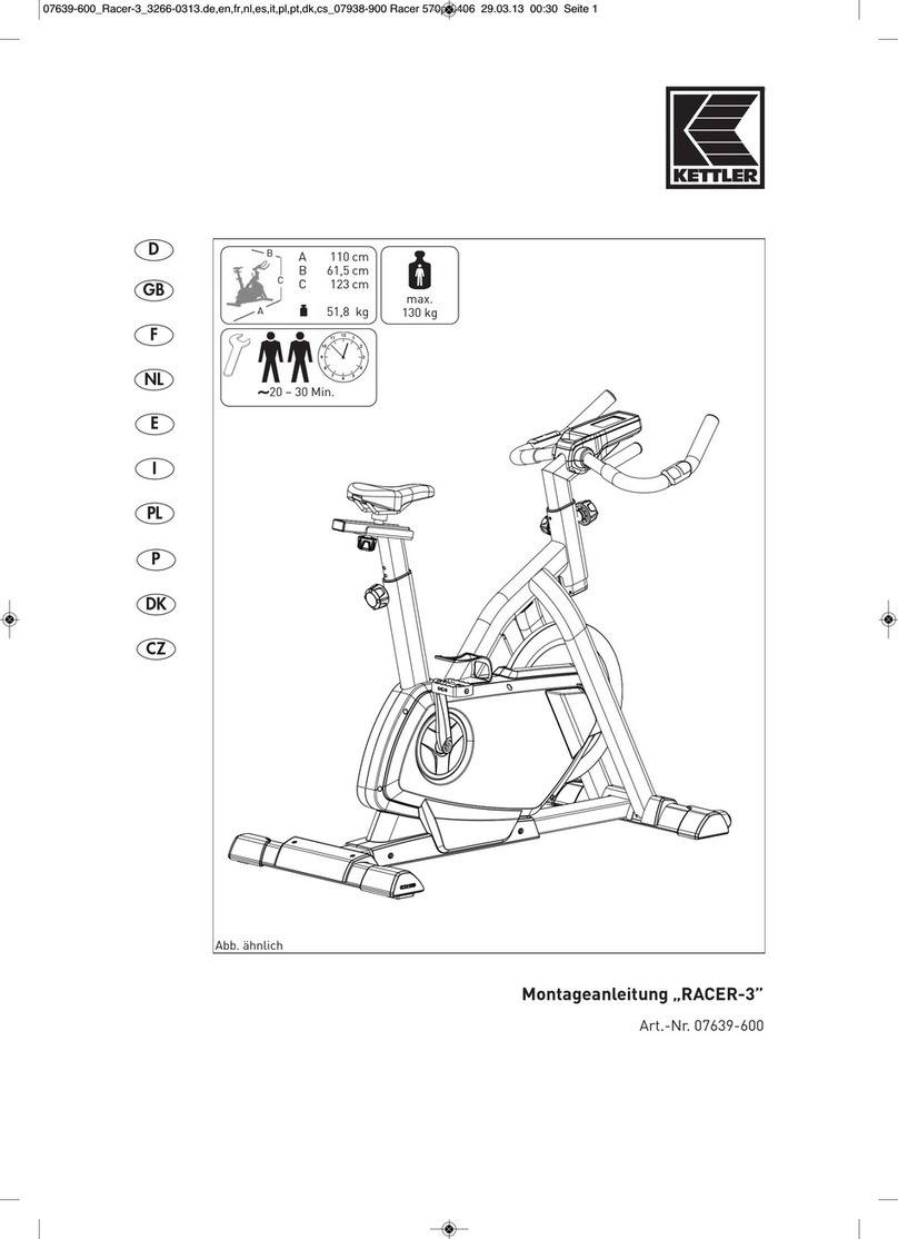 Kettler RACER-3 Assembly instructions