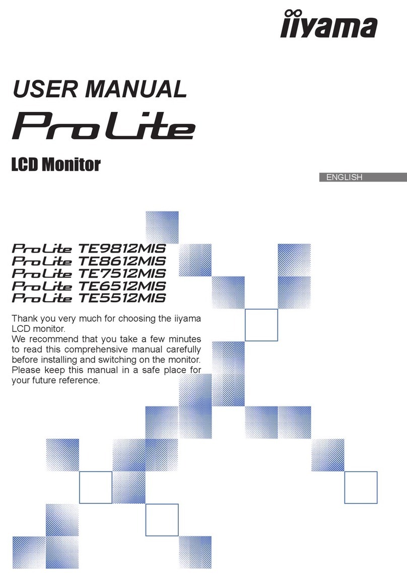 Iiyama ProLite TE9812MIS User manual