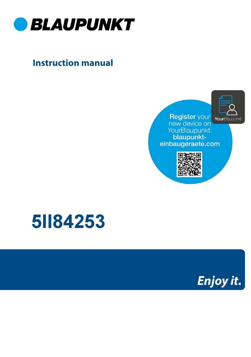 Blaupunkt 5II84253 User manual