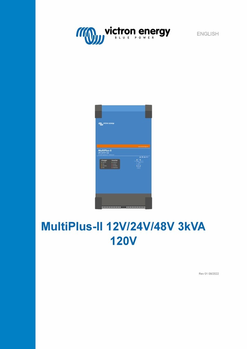 Victron energy MultiPlus-II 24/3000/70-50 User manual