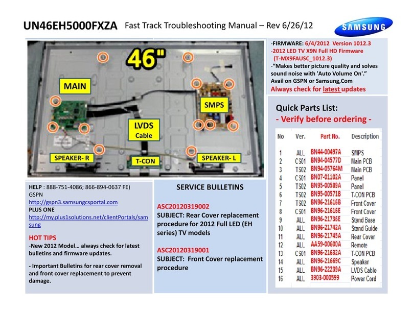 Samsung UN46EH530GXZS Programming manual