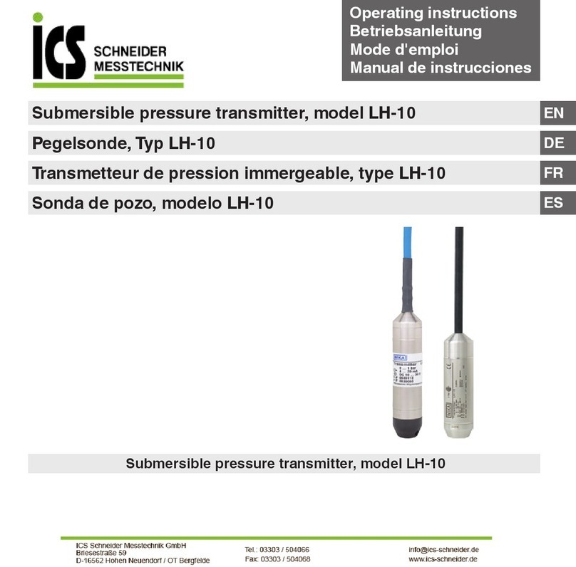 ICS LH-10 User manual