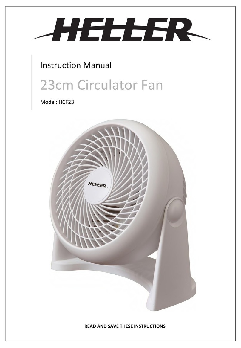 HELLER HCF23 User manual