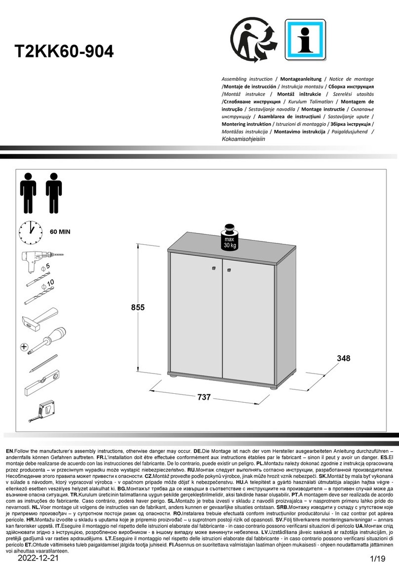 Forte T2KK60-904 User manual
