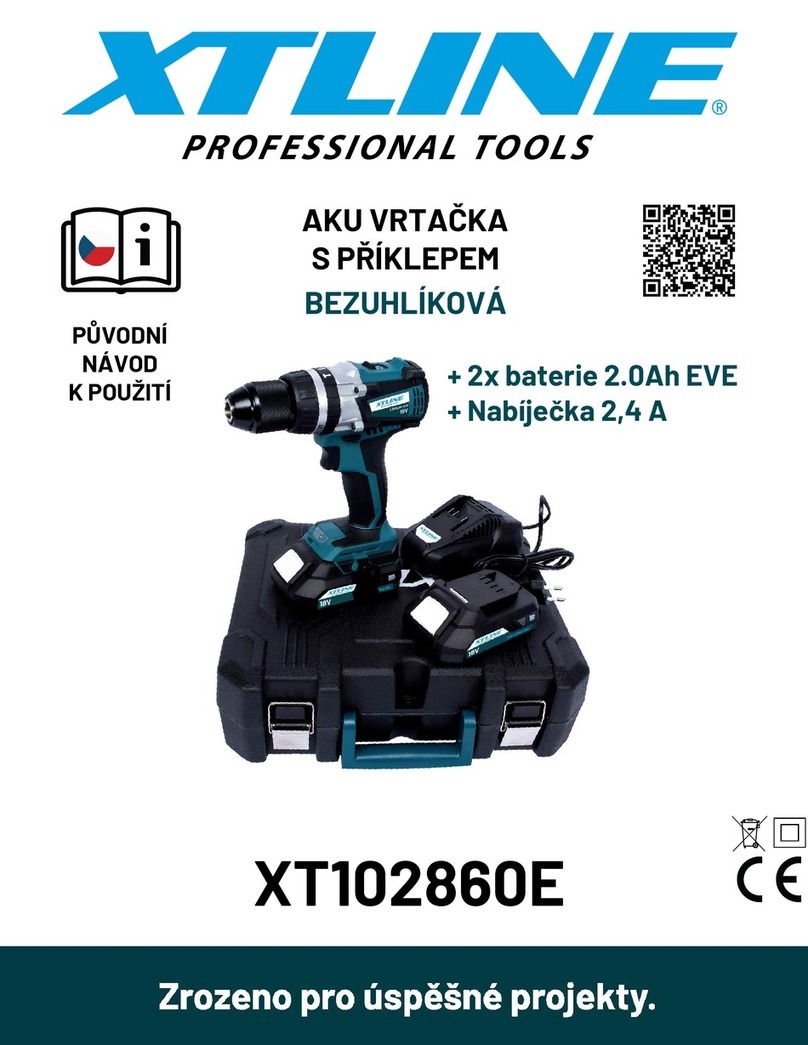 XTline XT102860E Original instruction manual