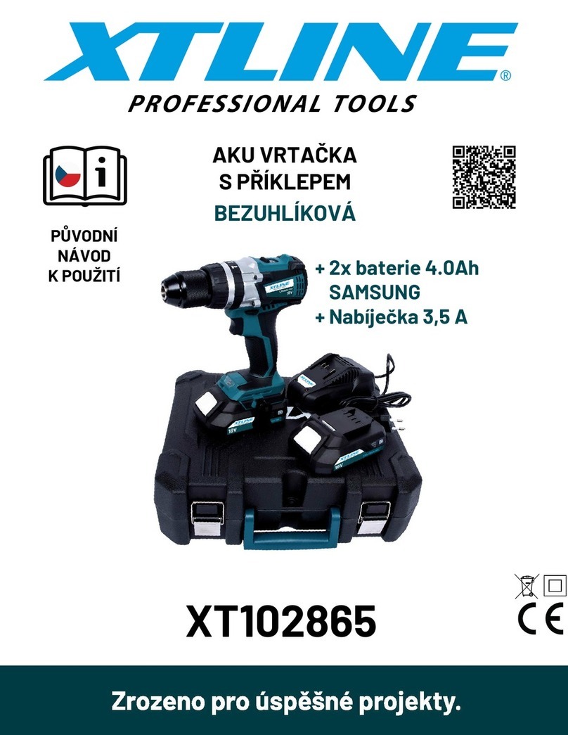 XTline XT102865 Original instruction manual