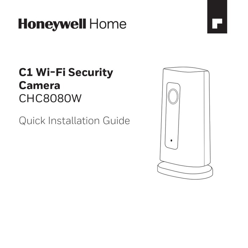 Honeywell Home CHC8080W Quick installation guide