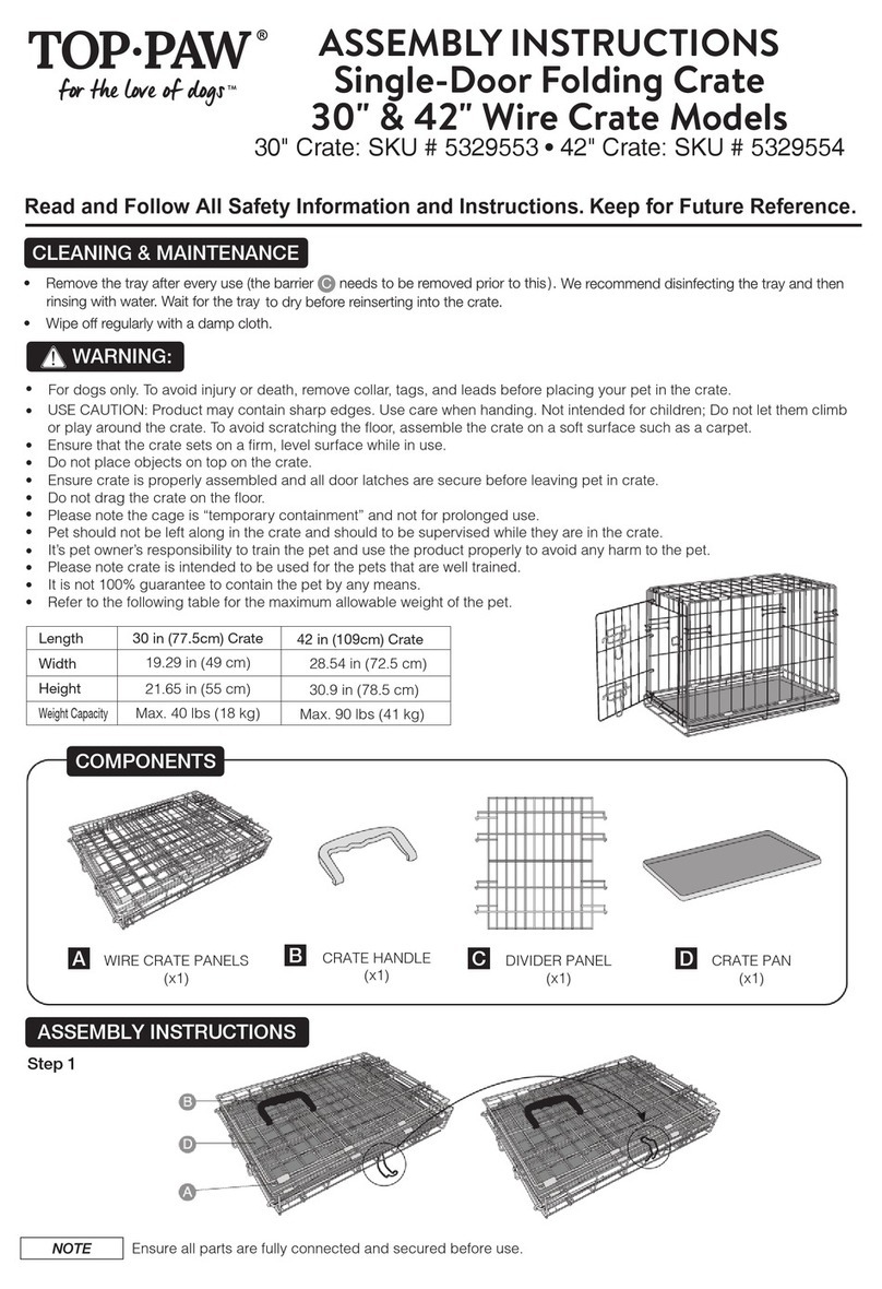 TOP PAW 5329553 Assembly instructions TOP PAW 5329553 Assembly instructions