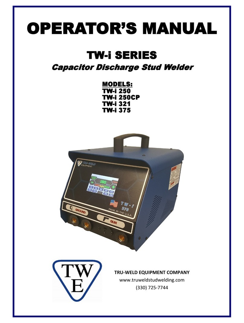 Truweld TW-i Series User manual Truweld TW-i Series User manual