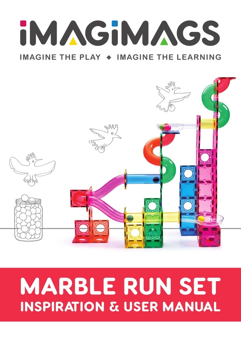 IMAGIMAGS MARBLE RUN SET manual