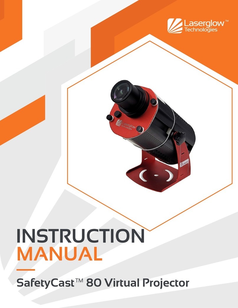 Laserglow SafetyCast 80 instruction manual