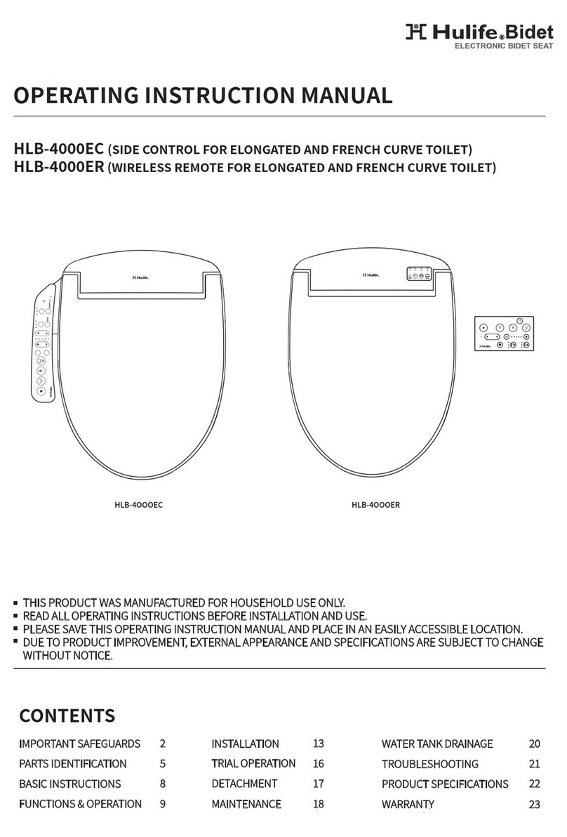 Hulife HLB-4000EC Operating instructions manual Hulife HLB-4000EC Operating instructions manual