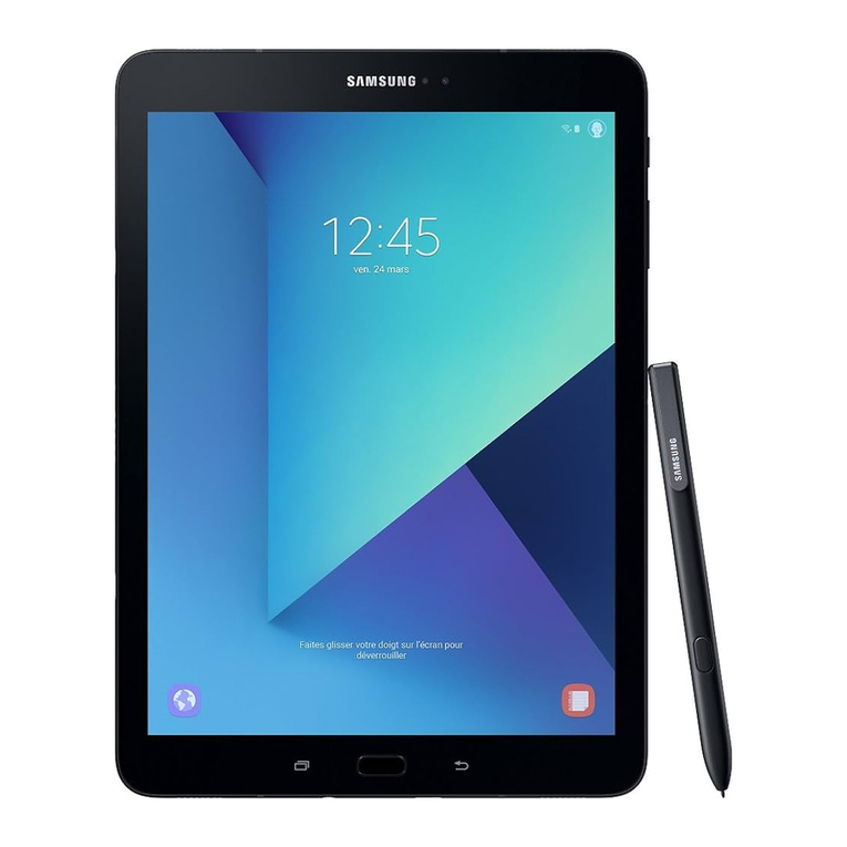 Samsung Galaxy Tab S3 quick start guide
