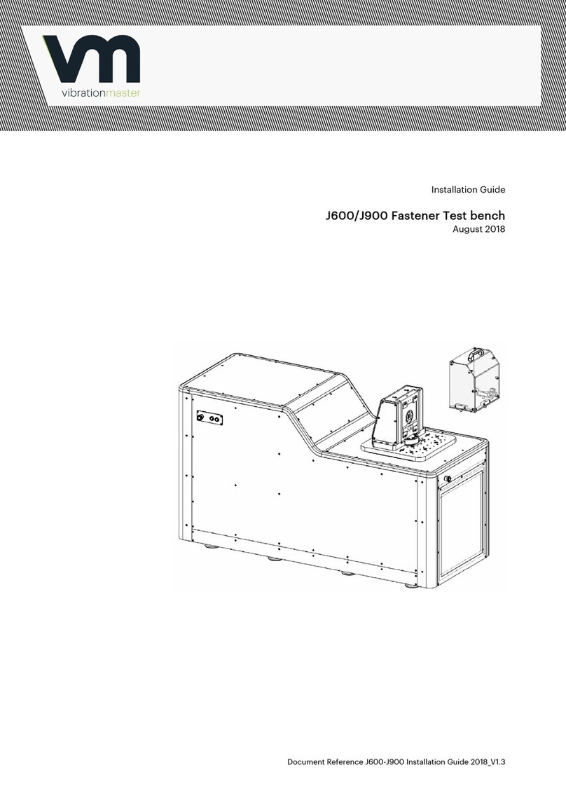 Vibrationmaster J600 installation guide