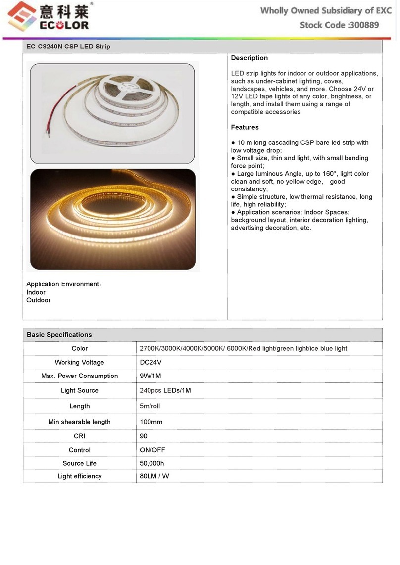 EXC ECOLOR EC-C8240N quick start guide
