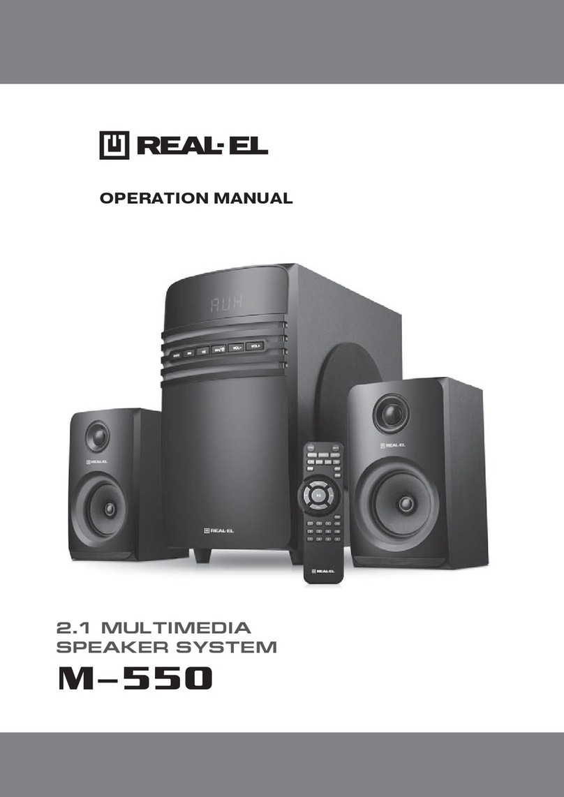 Real-El M-550 User manual