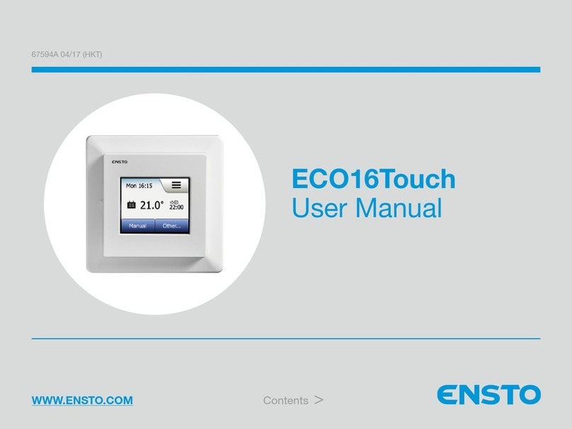 ensto ECO16TOUCH User manual