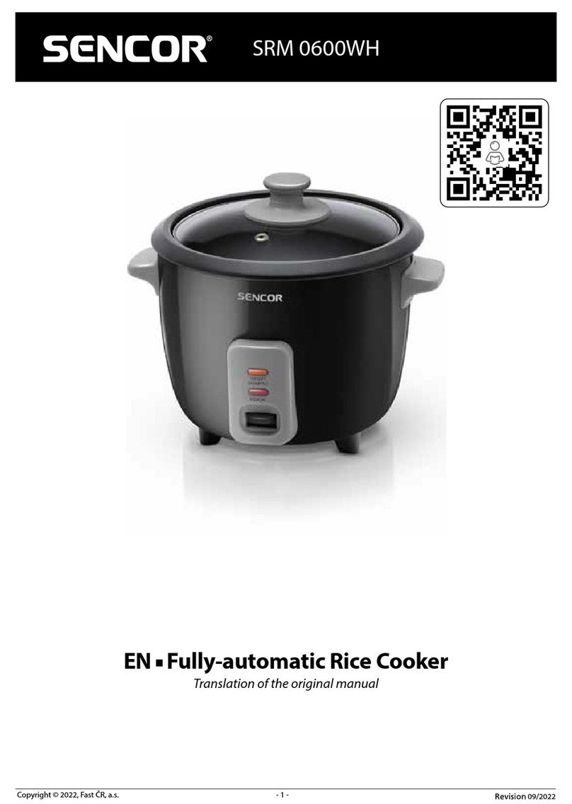 Sencor SRM 0601BK Translation of the original manual Sencor SRM 0601BK Translation of the original manual