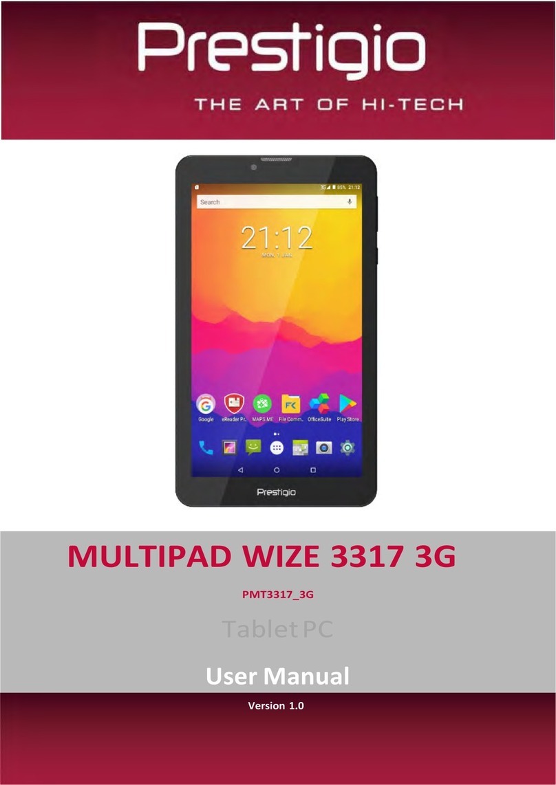 Prestigio MULTIPAD WIZE 3317 3G user manual