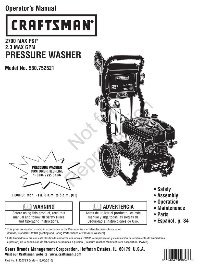 Craftsman 580.752521 User manual