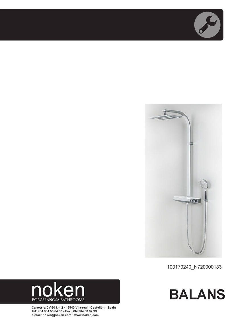 Porcelanosa noken BALANS 100170240 N720000183 User manual