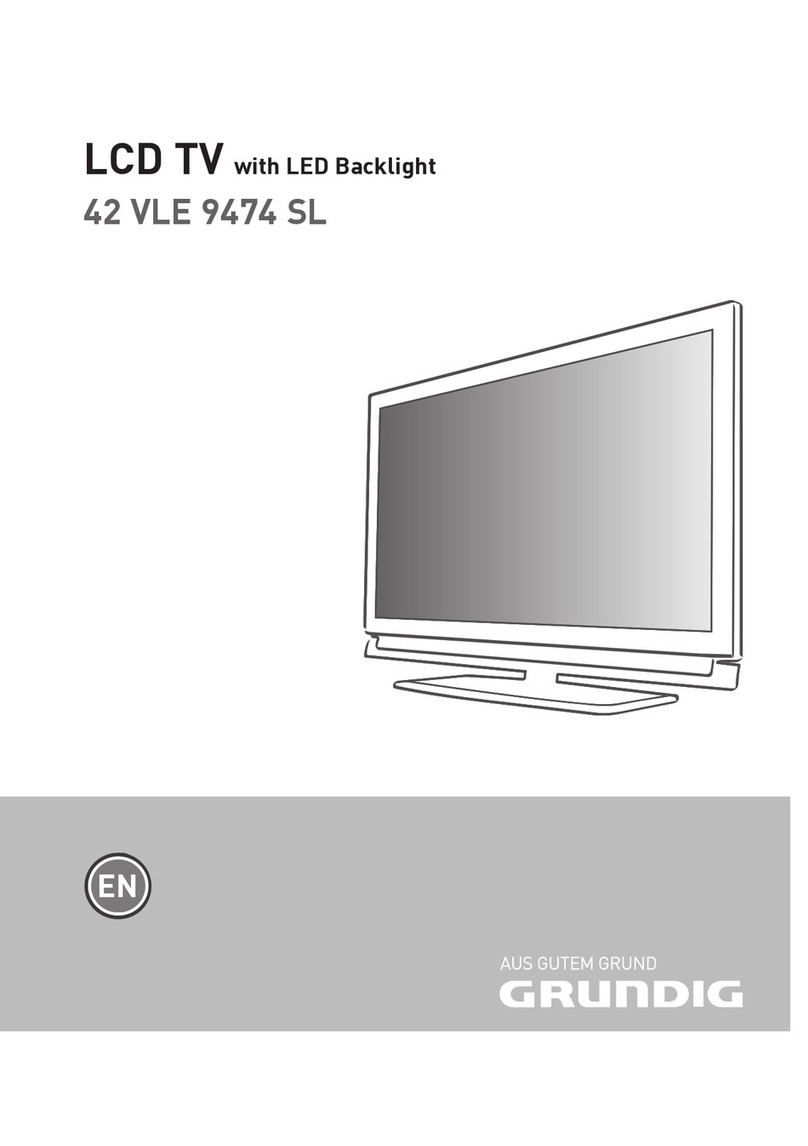 Grundig 42 VLE 9474 SL User manual