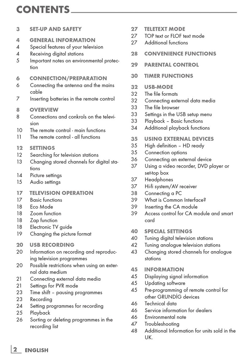 Grundig 40 VLE 7040 C User manual