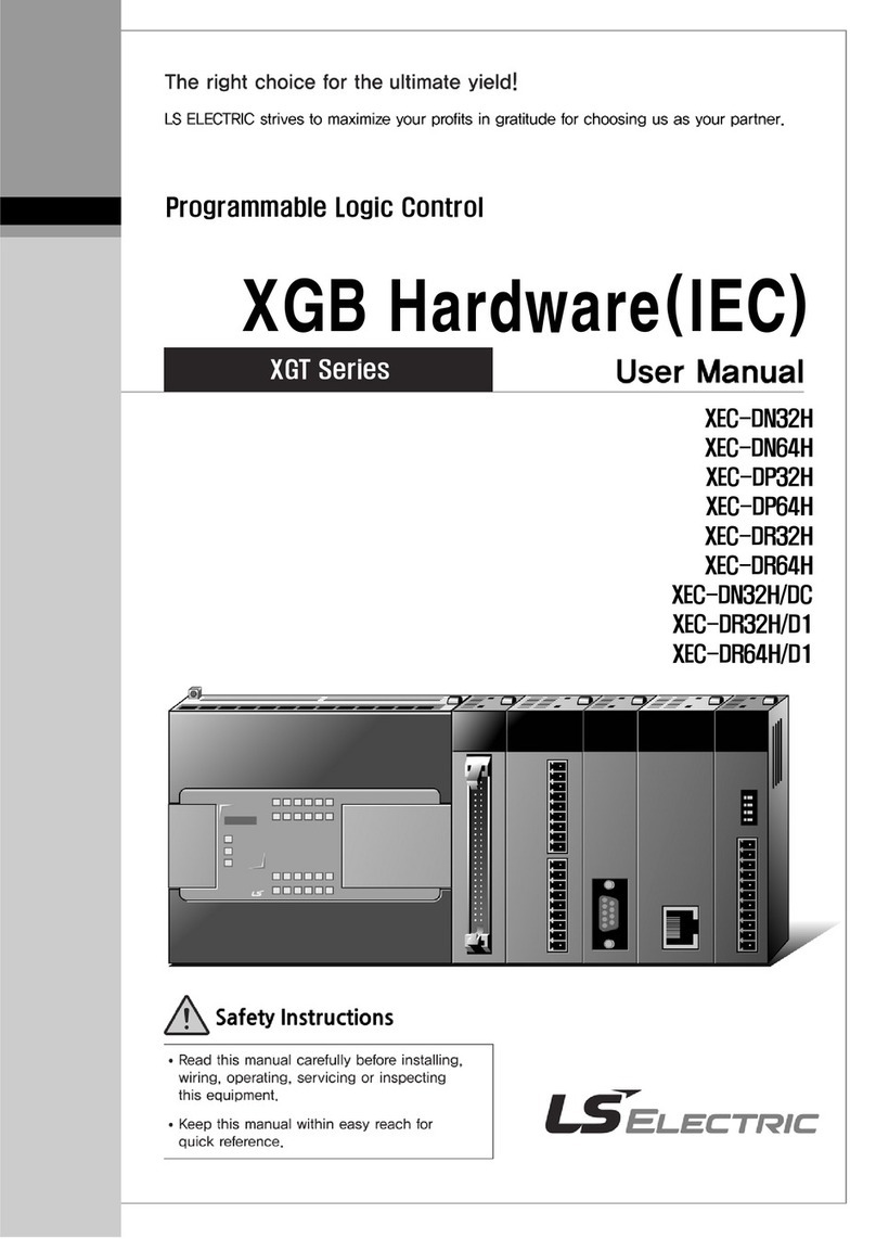 LSIS XEC-DN32H/DC User manual