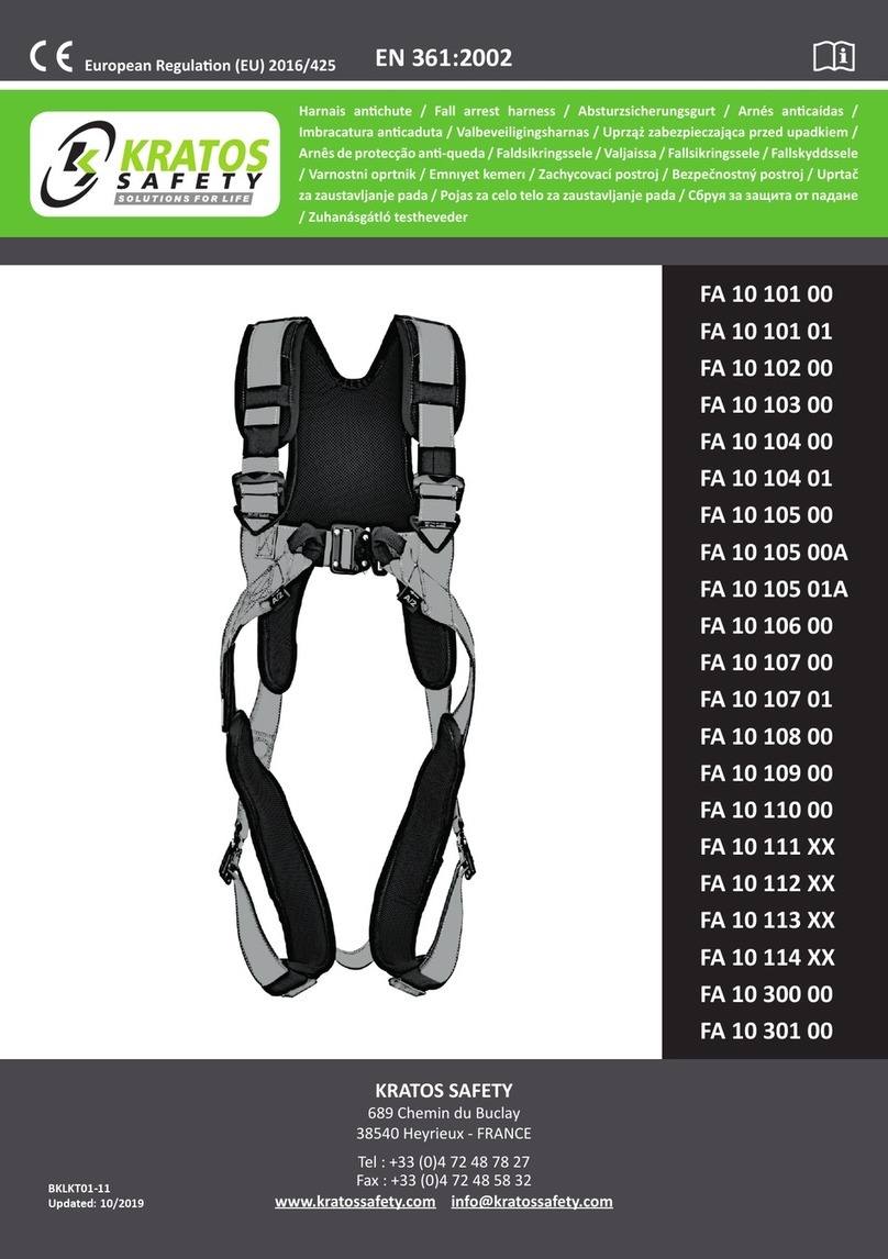 KRATOS SAFETY FA 10 111 Series manual