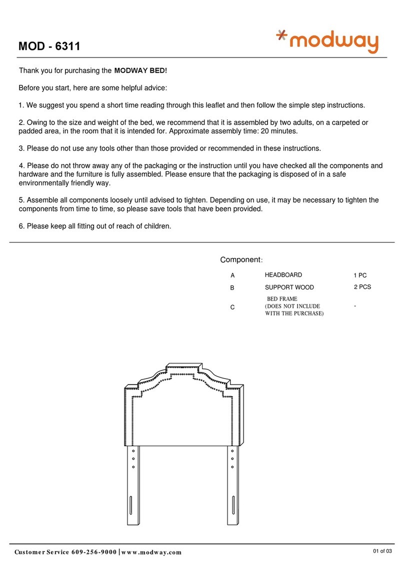 modway MOD-6311 User manual modway MOD-6311 User manual