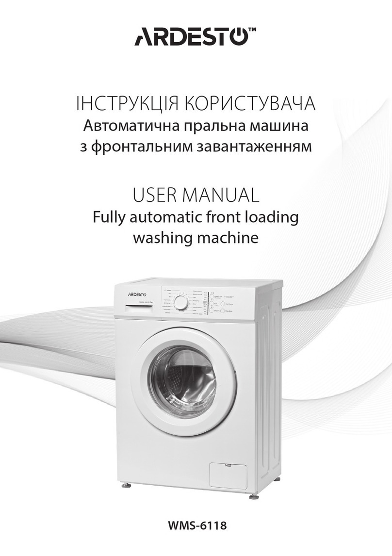 ARDESTO WMS-6118W User manual