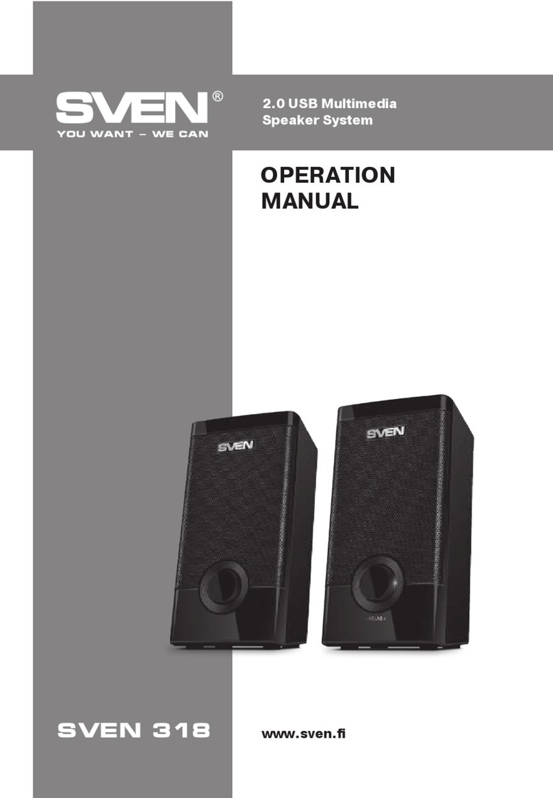 Sven 318 Operation manual