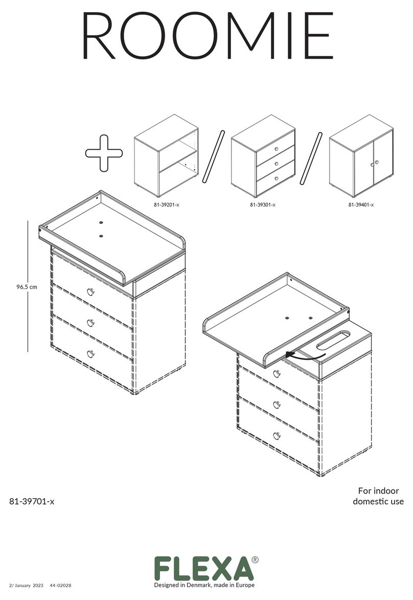 Flexa ROOMIE 81-39201 Series User manual