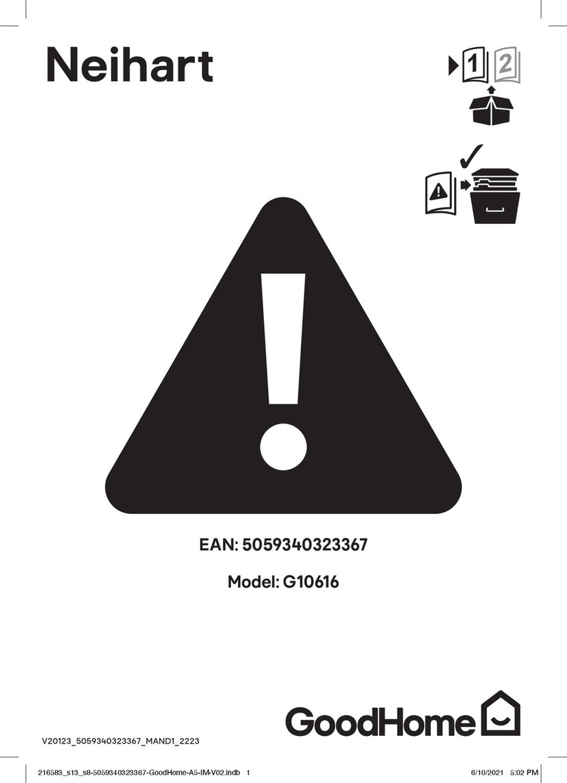 GoodHome G10616 User manual