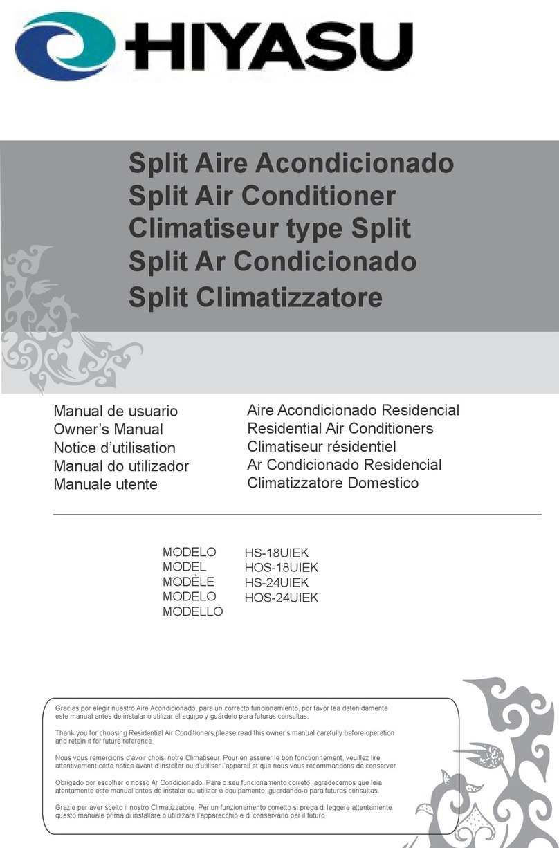 Hiyasu HS-24UIEK User manual