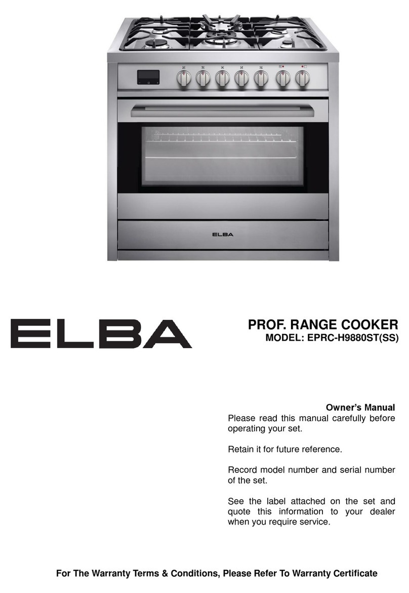 Elba EPRC-H9880ST User manual