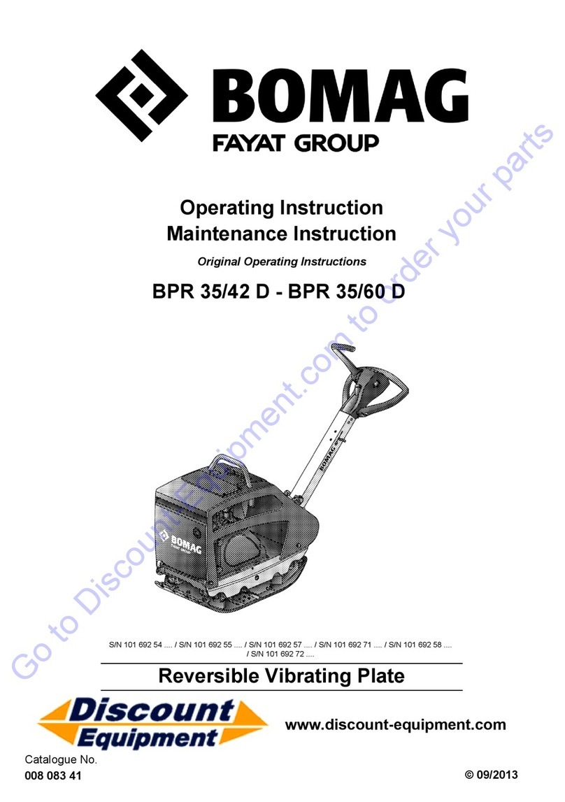 Fayat BOMAG BPR 35/42 D User manual