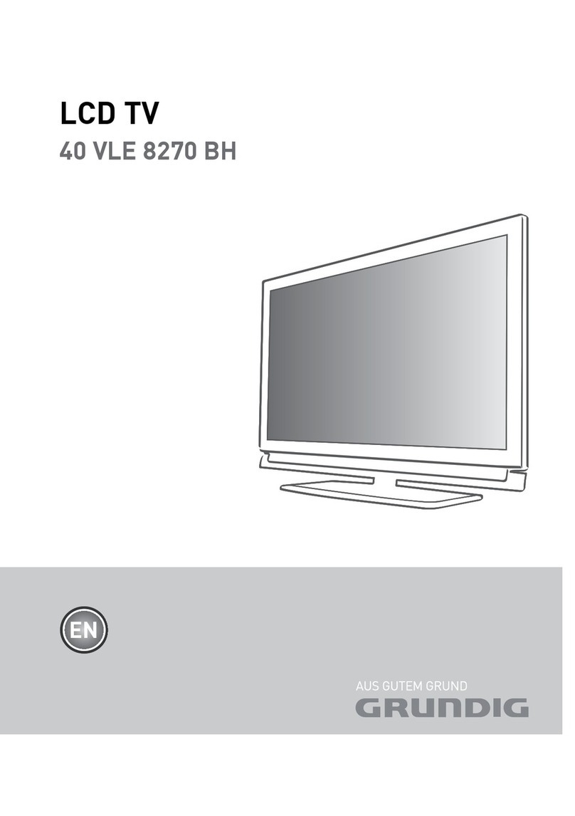 Grundig 40 VLE 8270 BH User manual
