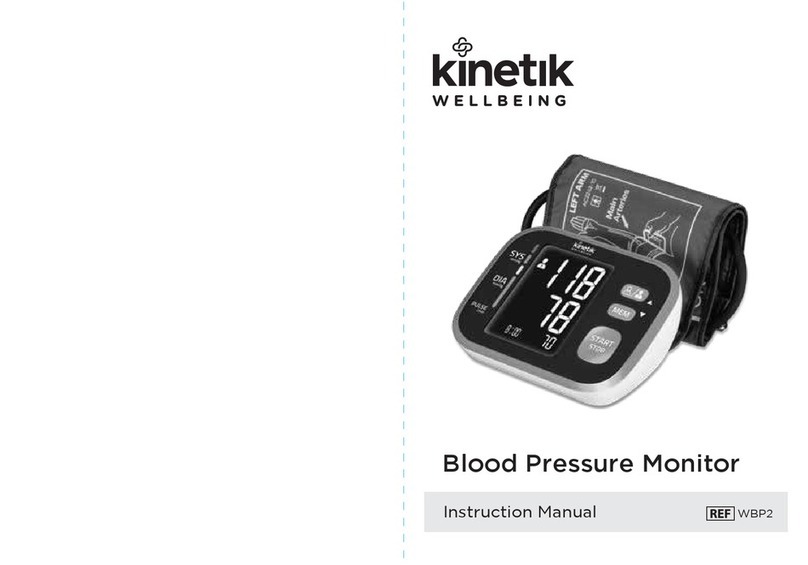 Kinetik Wellbeing WBP2 User manual