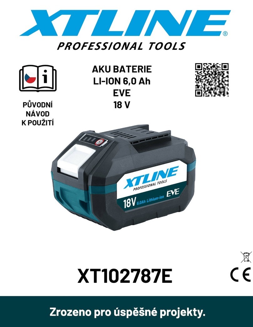 XTline XT102787E Original instruction manual