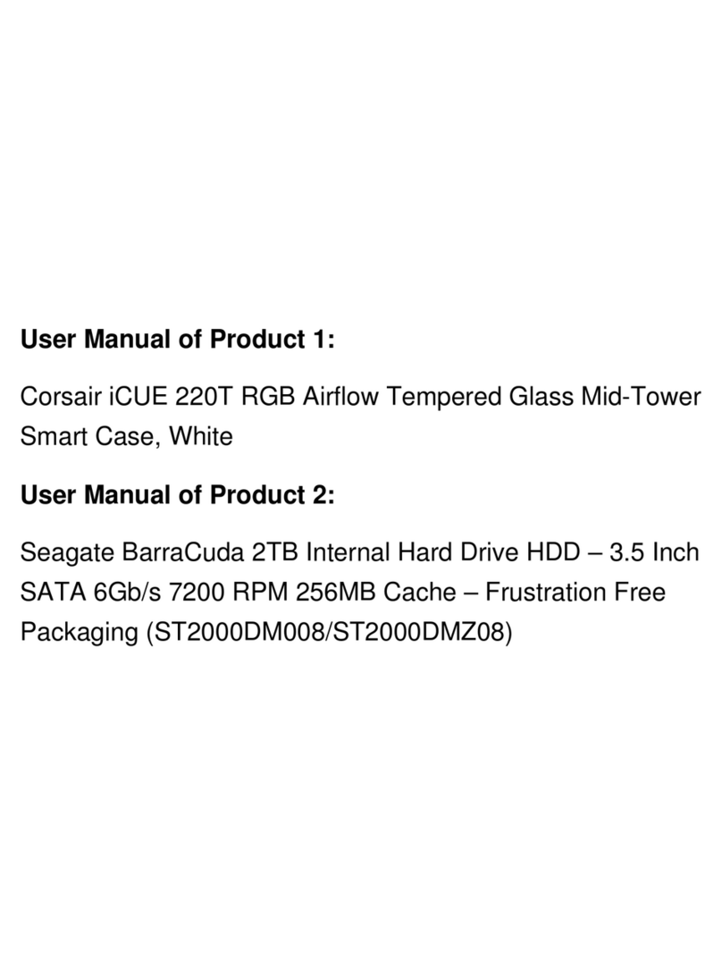 Corsair ST2000DM008 User manual