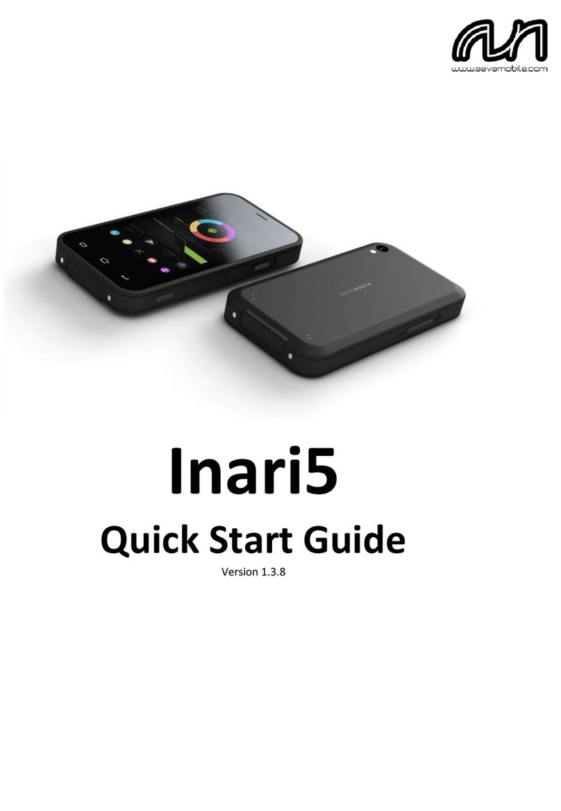AAVA MOBILE Inari5 quick start guide