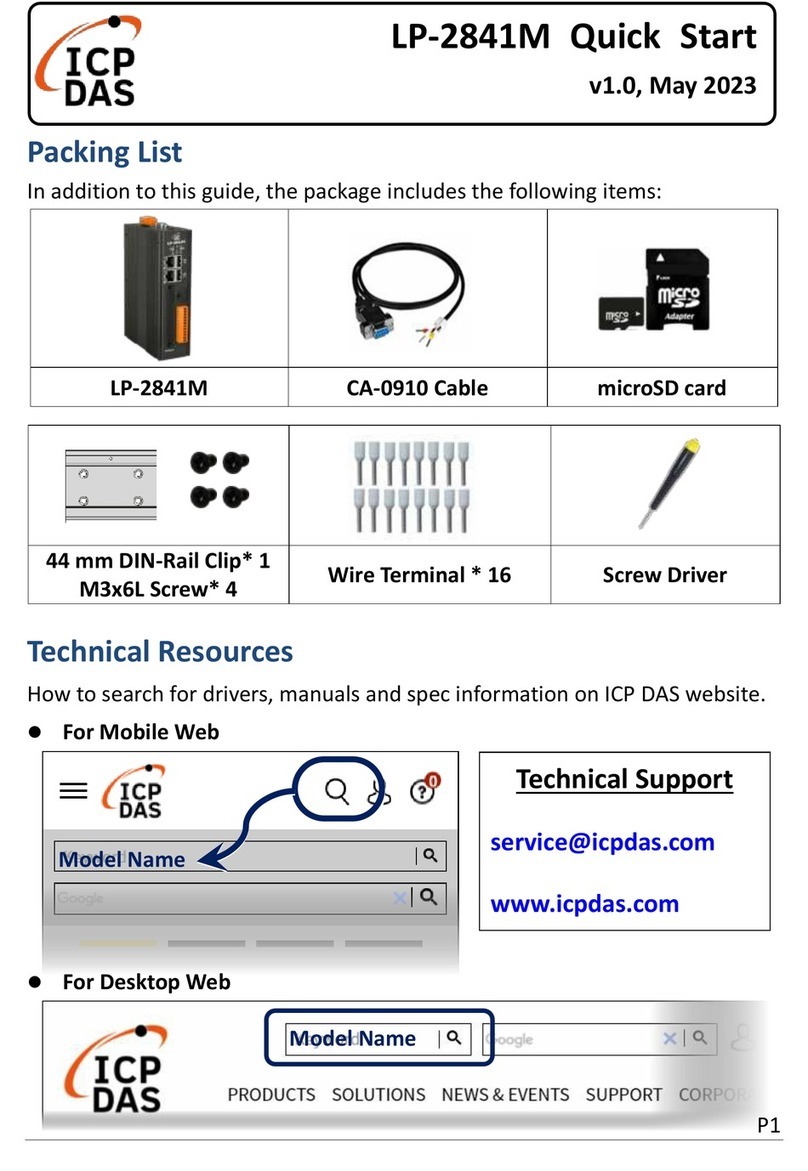 ICP DAS USA LP-2841M quick start guide