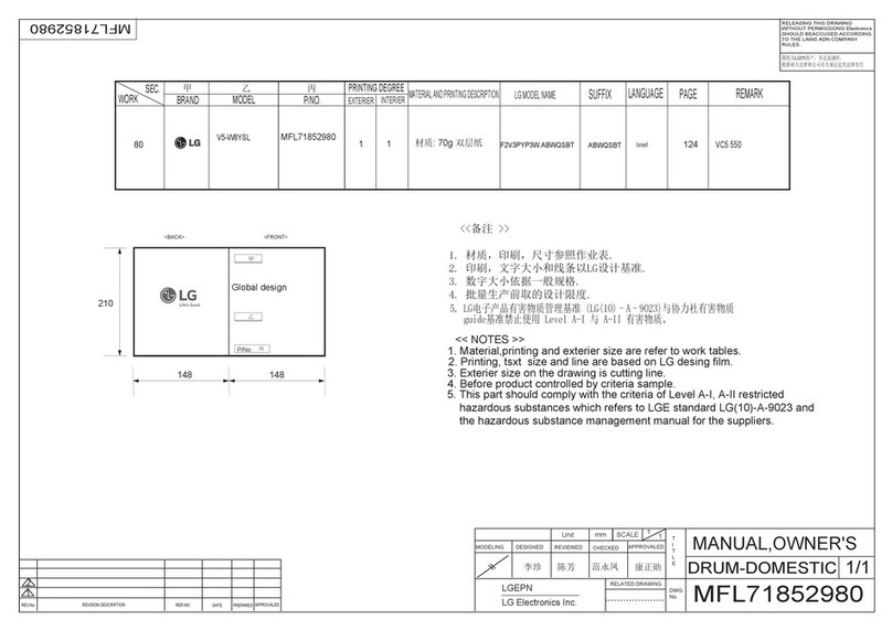LG V5-W8YSL owner's manual