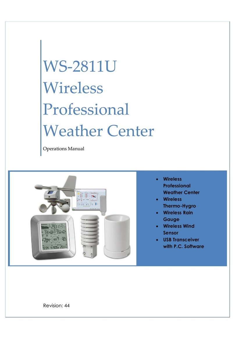 La Crosse Technology WS-2811U Operation manual La Crosse Technology WS-2811U Operation manual