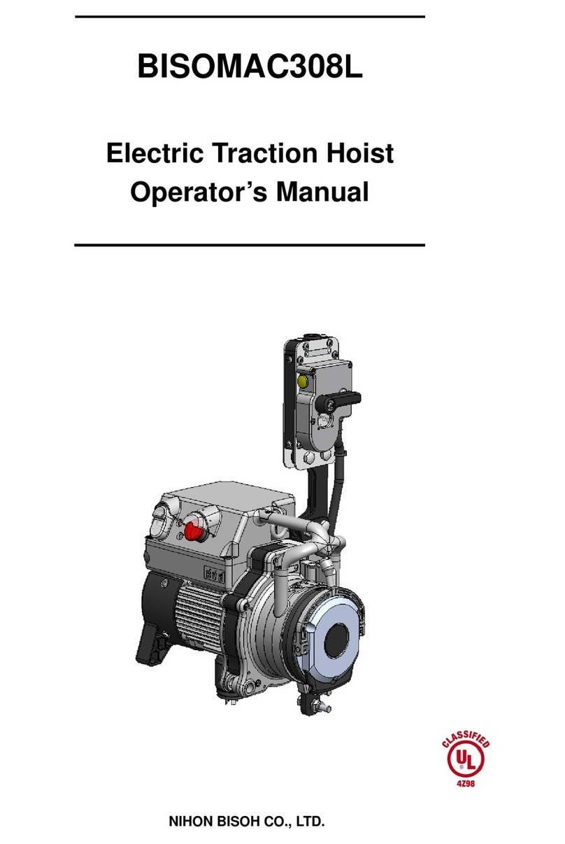 Nihon Bisoh BISOMAC 308 Operator's manual