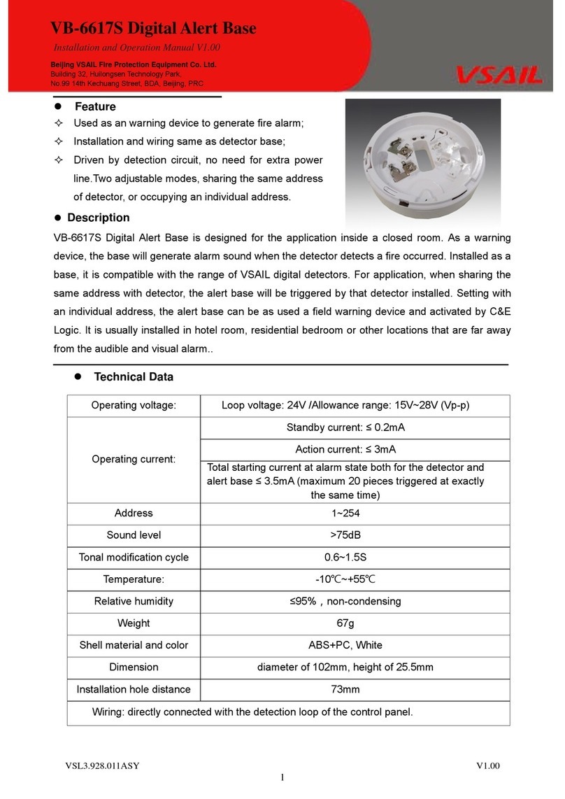 VSAIL VB-6617S Installation and operation manual
