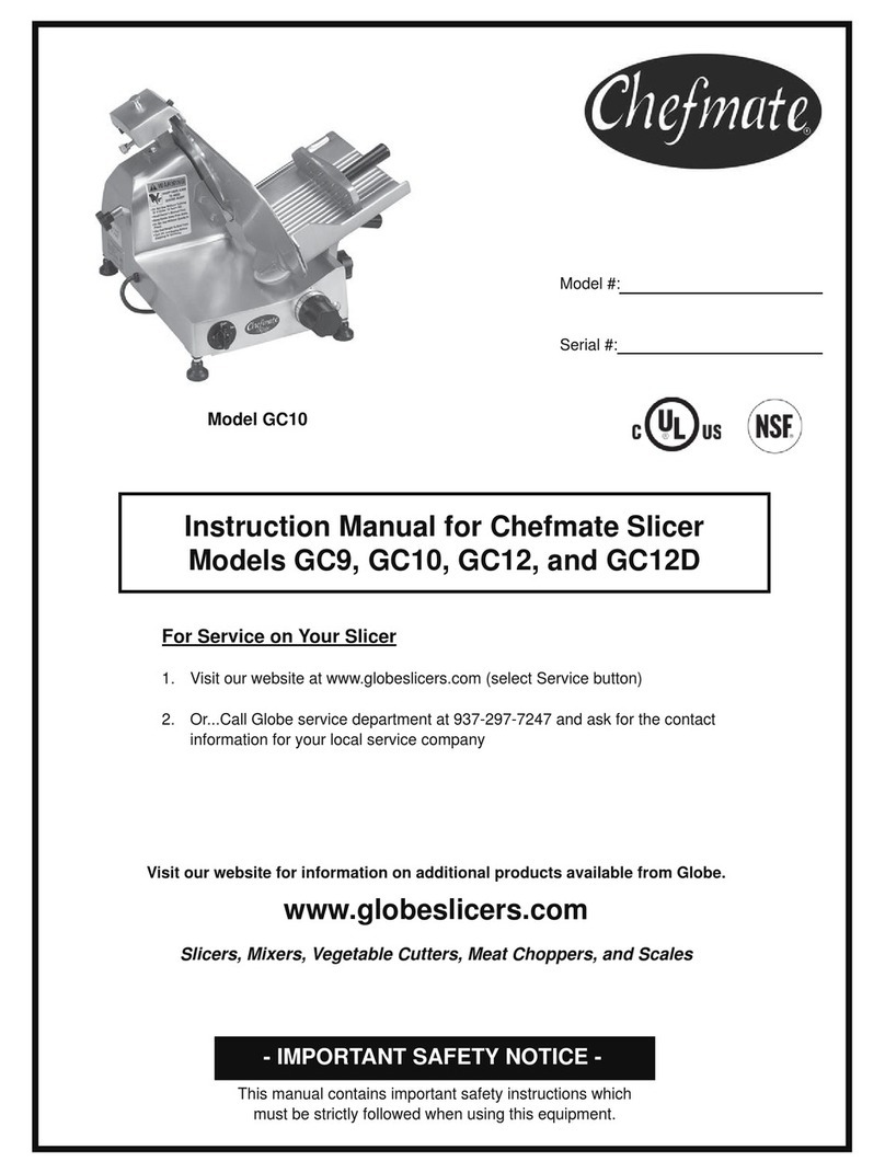 Chefmate GC9 instruction manual