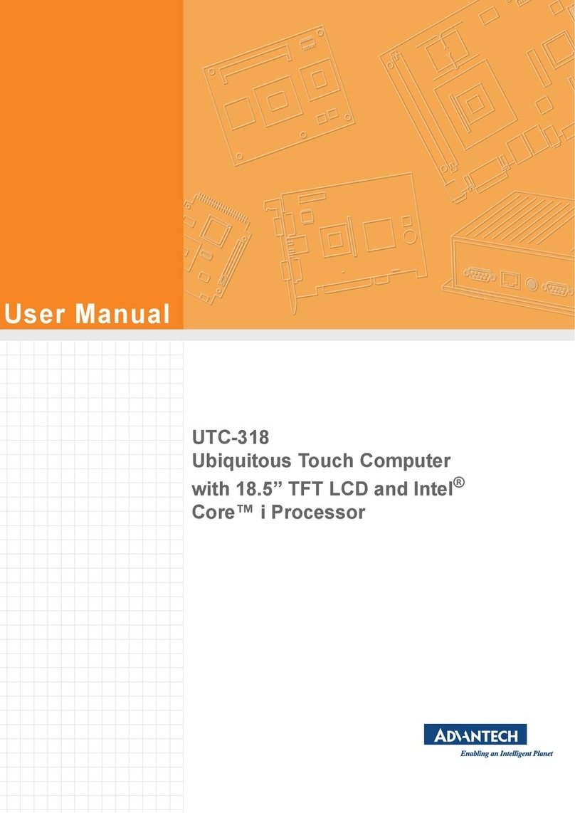 Advantech UTC-318H User manual