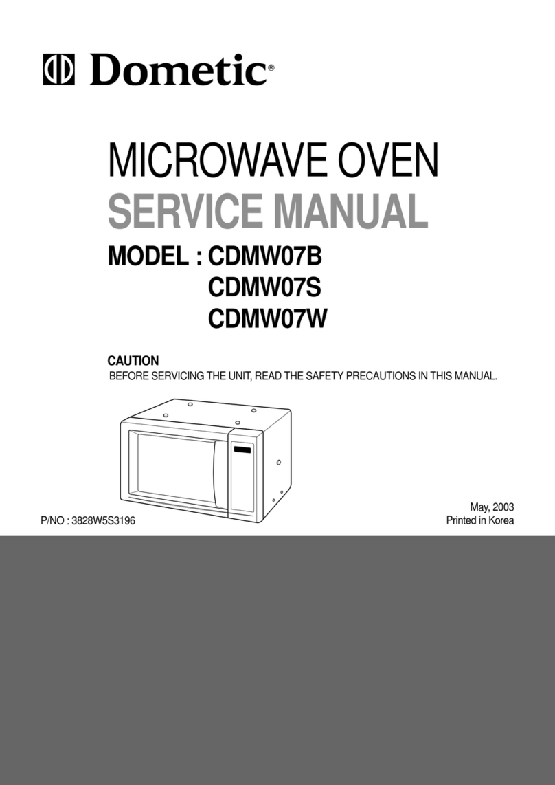 Dometic CDMW07B Service manual